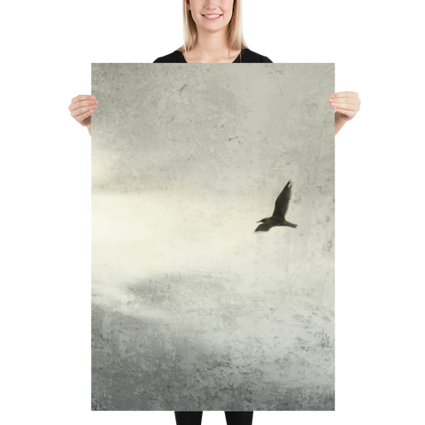 Foto Poster - Metall Bird